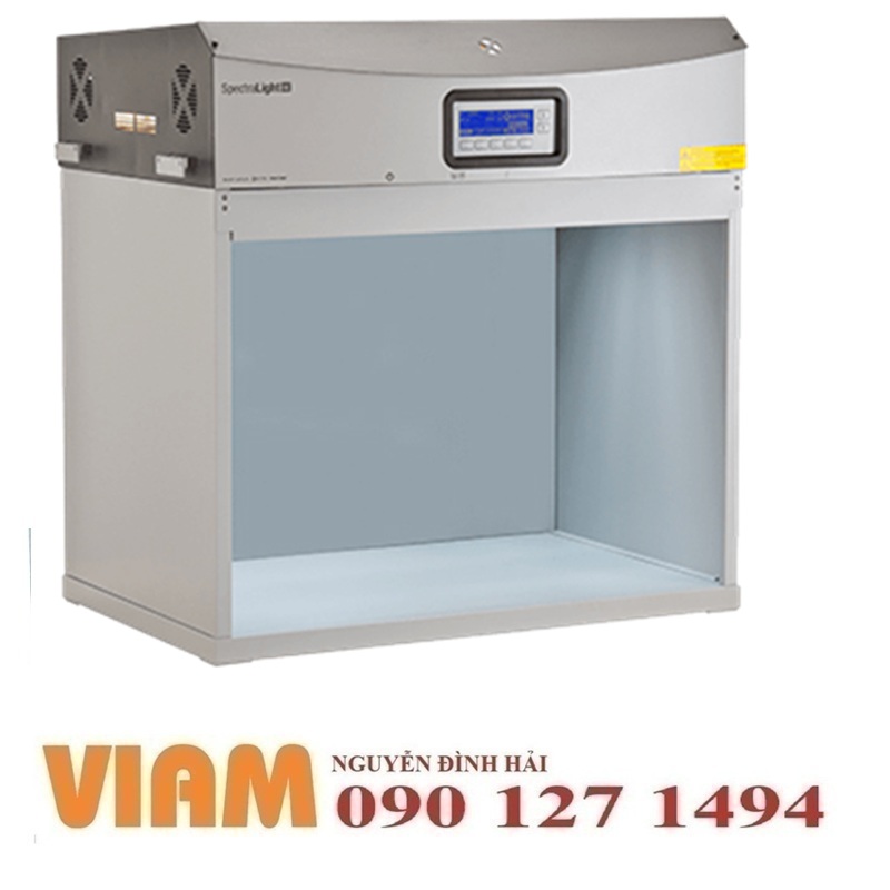 Tủ so màu X-Rite SpectraLight QC: Chuẩn màu công nghiệp