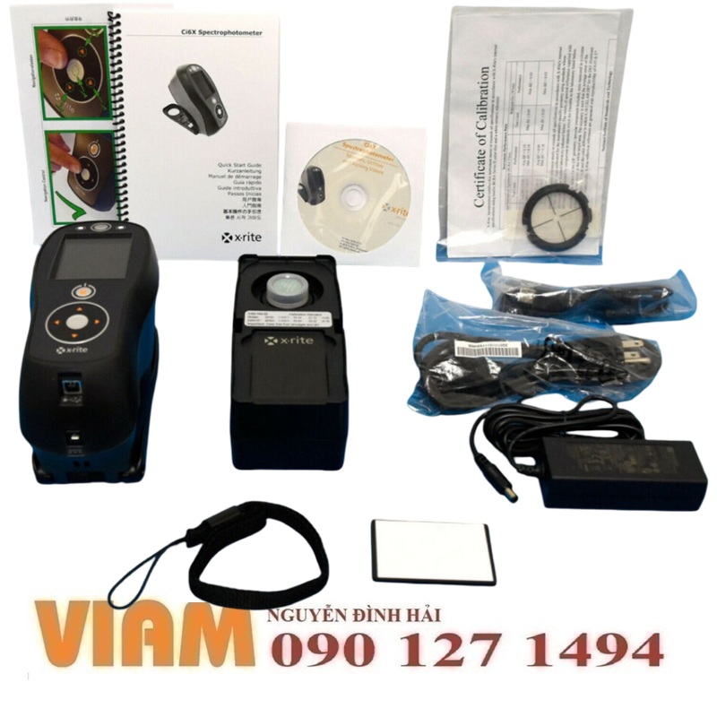 Máy so màu quang phổ cầm tay ci64: Chuẩn hóa màu trong tích tắc